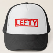 Lefty-Briefmarke Truckerkappe (Vorderseite)