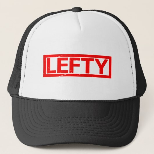 Lefty Briefmarke Truckerkappe (Vorderseite)