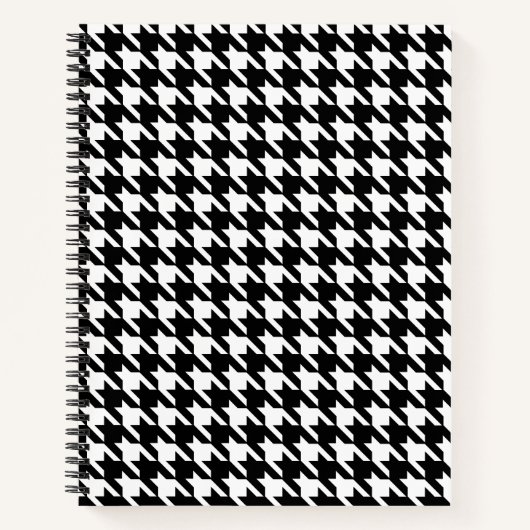 Lefty Girl Gingham Notebook - Funny Quote + Name Notizblock (Vorderseite)