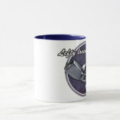 Lefty Loosey, Righty Tighty Wingnut-Tasse Tasse (Zentrum)
