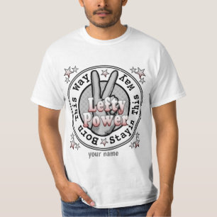 Lefty Power Verlassen Handheld-T - Shirt