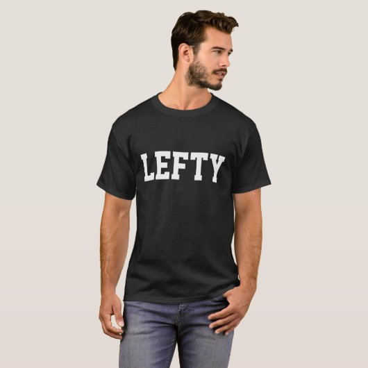 LEFTY-T - Shirt für links (Vorne ganz)