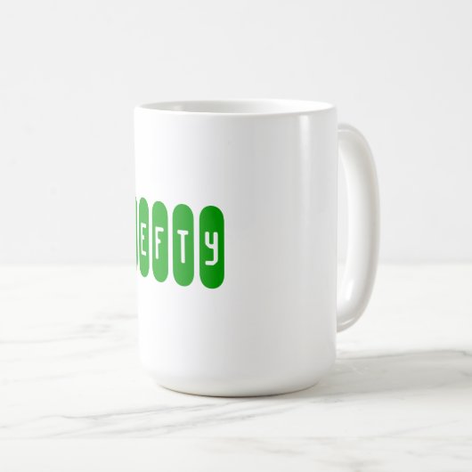 "Lefty" Tasse (VorderseiteRechts)