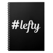 # Lefty Verlassen Hander's Notizblock (Vorderseite)