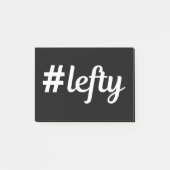 # Lefty Verlassen Hander's Post-it Klebezettel (Vorderseite)