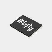 # Lefty Verlassen Hander's Post-it Klebezettel (angewinkelt)