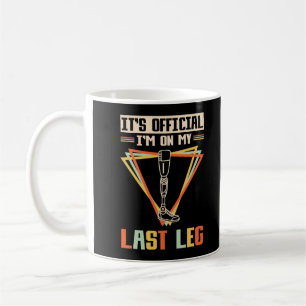 Leg Amputations Spaß Leg Amputee Kaffeetasse