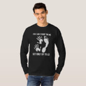 Leg Amputee Shirt Spaß Amputation Support Joke (Vorne ganz)
