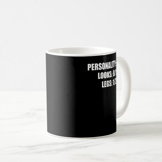 Leg Amputee Spaß Funny Amputation Gift Kaffeetasse (VorderseiteRechts)