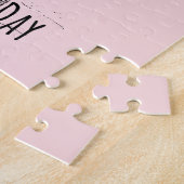 Leg Day Elegant Flamingo Fun Fitness Puzzle (Seite)