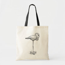 Leg Day Elegant Flamingo Fun Fitness