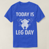 Leg Day Turkey Gym Workout Gewicht Lifting Funny t T-Shirt (Design vorne)