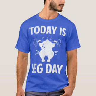 Leg Day Turkey Gym Workout Gewicht Lifting Funny t T-Shirt
