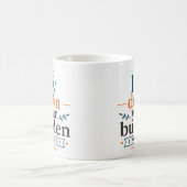 Leg deine Last ab, moderner Bibelvers Kaffeetasse (Mittel)