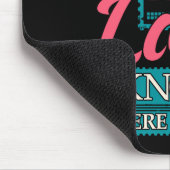 Leg dich nicht mit der Postbotin an - Postbotin Po Mousepad (Ecke)