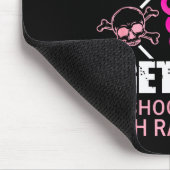Leg dich nicht mit mir an, ich werde dafür bezahlt mousepad (Ecke)