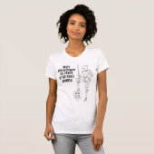 "Leg die komplette Rüstung an" T-Shirt (Vorne ganz)