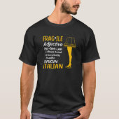 Leg Lamp Fragile Definition Funny Major Award Chri T-Shirt (Vorderseite)