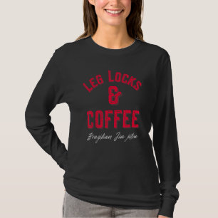 Leg Locks & Coffee Brasilianer Jiu Jitsu Mixed Mar T-Shirt