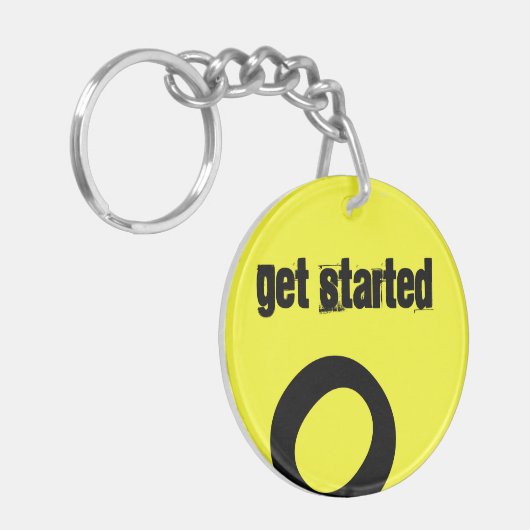 Leg los schlüsselanhänger (Vorderseite links)