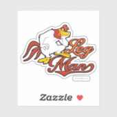 Leg Man Aufkleber (Blatt)