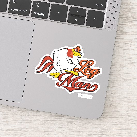 Leg Man Aufkleber (Detail)