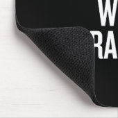 Leg nicht mit Oma rum  Mousepad (Ecke)