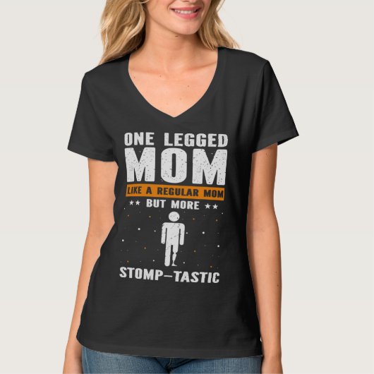 Leg Prosthesis Quote for Falke Limb and Artificial T-Shirt (Vorderseite)