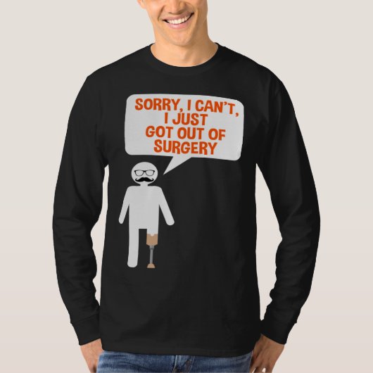 Leg Prosthesis Quote for Falke Limb and Artificial T-Shirt (Vorderseite)