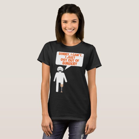 Leg Prosthesis Quote for Falke Limb and Artificial T-Shirt (Vorne ganz)