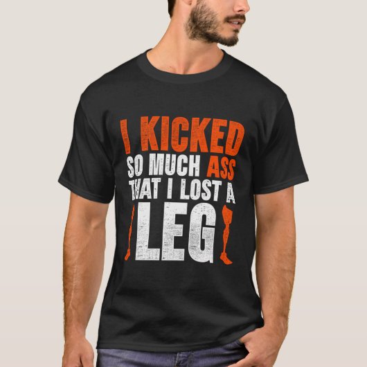 Leg Prosthetic T-Shirt (Vorderseite)