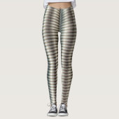 Leg Springs - Pilates Federn werden sexy Mode Leggings (Vorderseite)