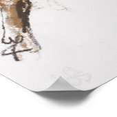 Leg Stretch Poster (Ecke)