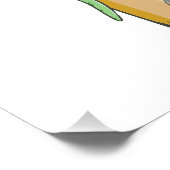 Leg von Lizard Macbeth Hexen Zauber Poster (Ecke)