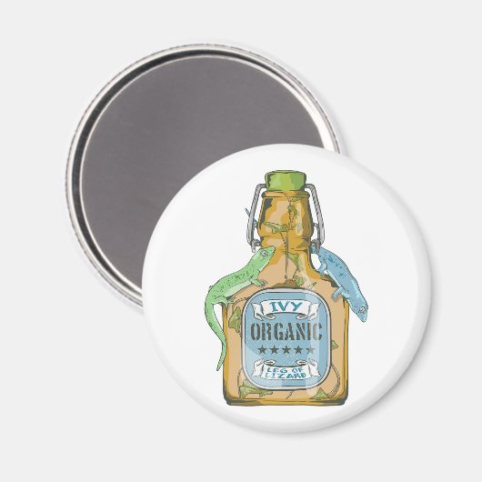 Leg von lizard Shakespeare Macbeth Magnet (Vorderseite/Rückseite)