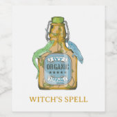 Leg von lizard Shakespeare Macbeth Weinetikett (Einzelnes Label)