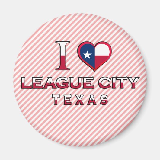 Lega City, Texas Magnet (Vorne)