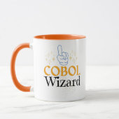 Legacy Cobol Programmiersprache Zauberer  Tasse (Links)