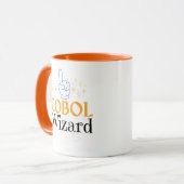Legacy Cobol Programmiersprache Zauberer  Tasse (Vorderseite Links)