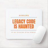 Legacy-Code ist lustig verflucht Funny Programmer Mousepad (Mit Mouse)