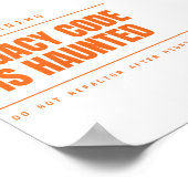 Legacy-Code ist lustig verflucht Funny Programmer Poster (Ecke)