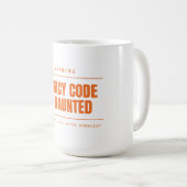 Legacy-Code ist lustig verhext, lustiger Programmi Kaffeetasse (VorderseiteRechts)