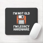 Legacy Hardware Retro 8-Bit Computer Desk Mousepad (Mit Mouse)