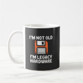 Legacy-Hardware Retro-8-Bit-Programmierer Kaffeetasse (Links)