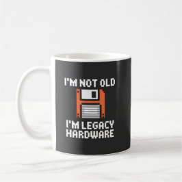 Legacy-Hardware Retro-8-Bit-Programmierer Kaffeetasse