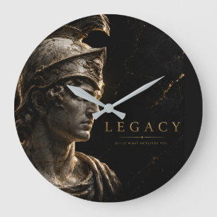 LEGACY Inspirierendes Motivationsdesign Große Wanduhr