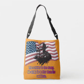 Legacy of the brave orange tragetaschen mit langen trägern (Rückseite)