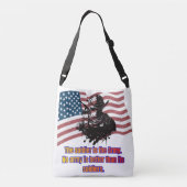 Legacy of the brave tragetaschen mit langen trägern (Rückseite)