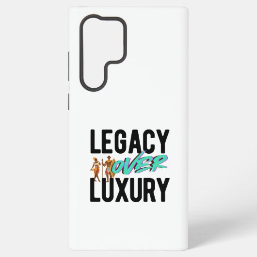 Legacy Over Luxury | Samsung Galaxy Hülle (Rückseite)