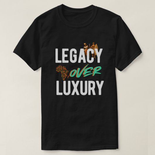 Legacy Over Luxury | T-Shirt (Design vorne)